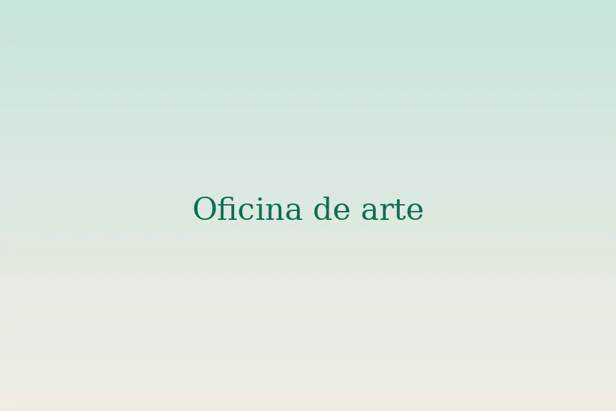 Crianças em oficina de arte no período integral da Escola Filatte, pintando em mesa coletiva
